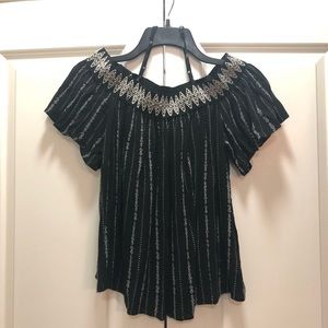 Off The Shoulder Top - Black